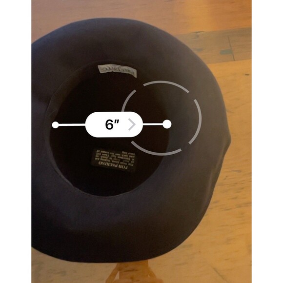 Eric Javits Women’s Hat Squishee Packable Bowler New York Made in USA Vintage - Picture 5 of 6